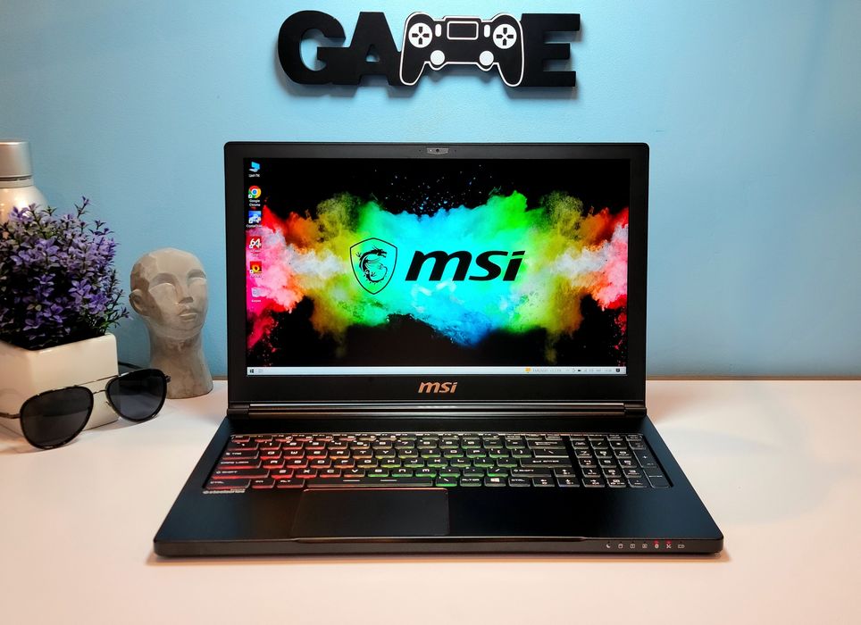 MSI GS63VR 7RF / i7-7700HQ / 16GB RAM / GTX 1060 6Gb / SSD+ HDD