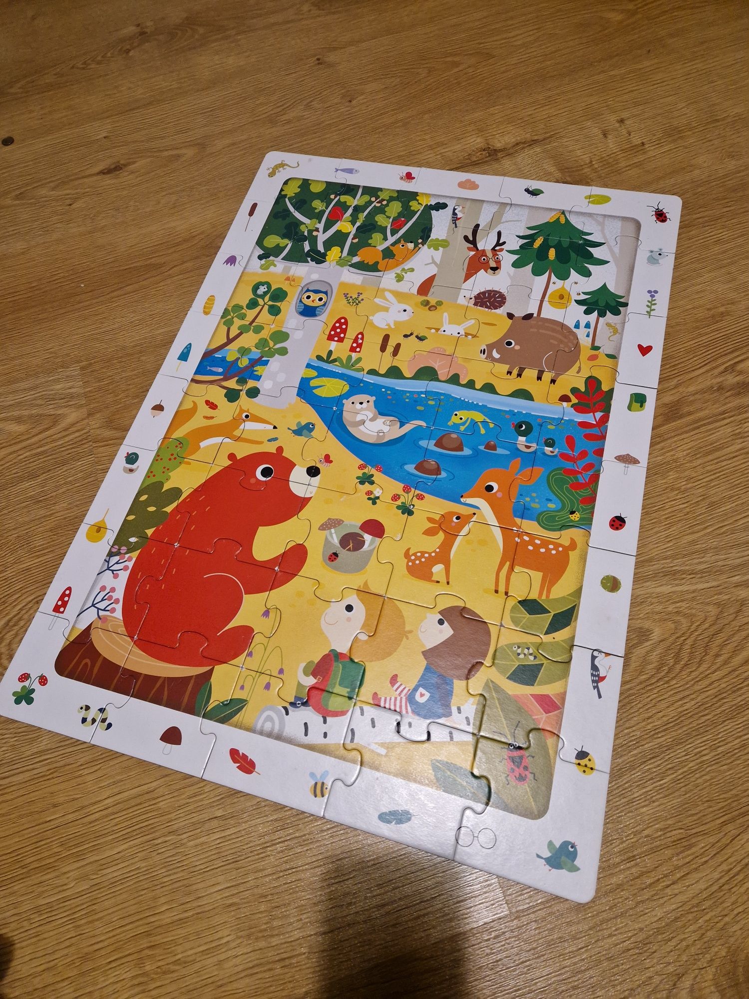 Puzzle pociąg czuczu 20 elementów 3+