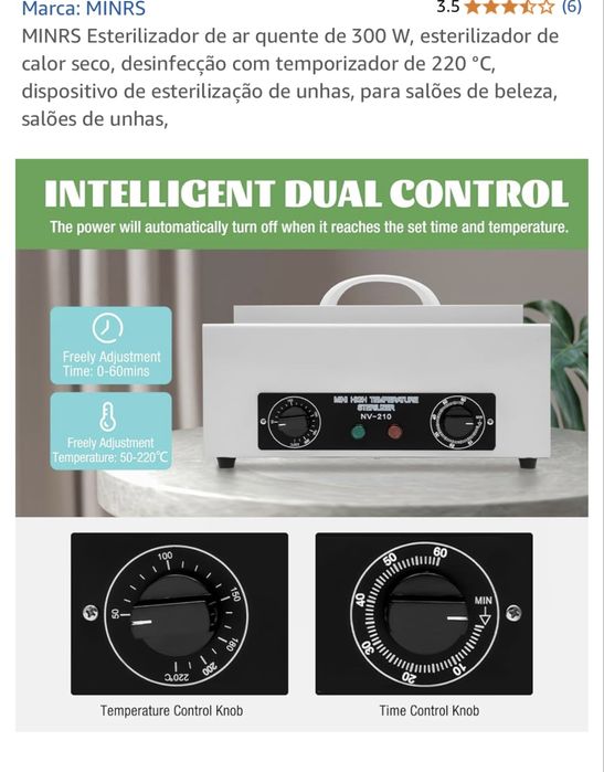 Esterilizador a vapor estética ou outro