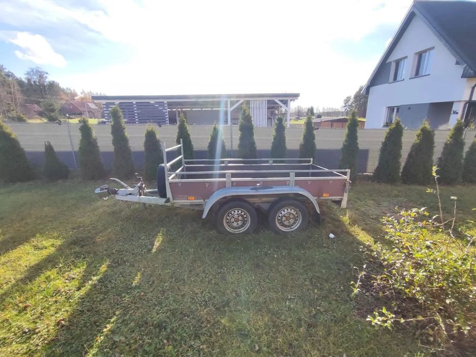 Saris F  Przyczepka saris dwuosiowa DMC 2000kg