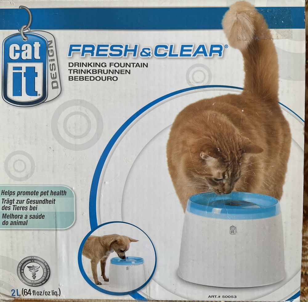 Поїлка-фонтан Catit «Fresh & Clear» 2 л