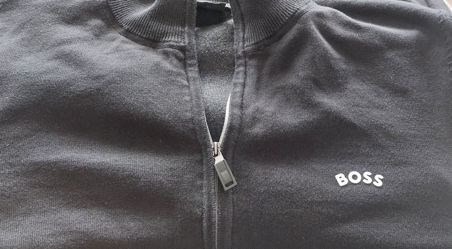 Hugo Boss nowy sweter rozpinany męski r. M