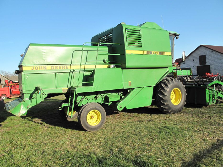 Kombajn Zbożowy John Deere 1166 Klima Sieczkarnia Heder 3,60