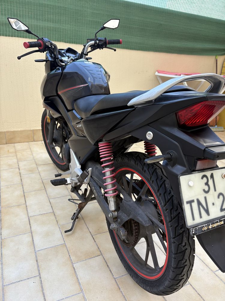 Honda cb125f ano de 2017