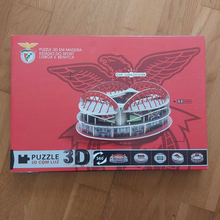 Puzzle 3D em Madeira - SLB