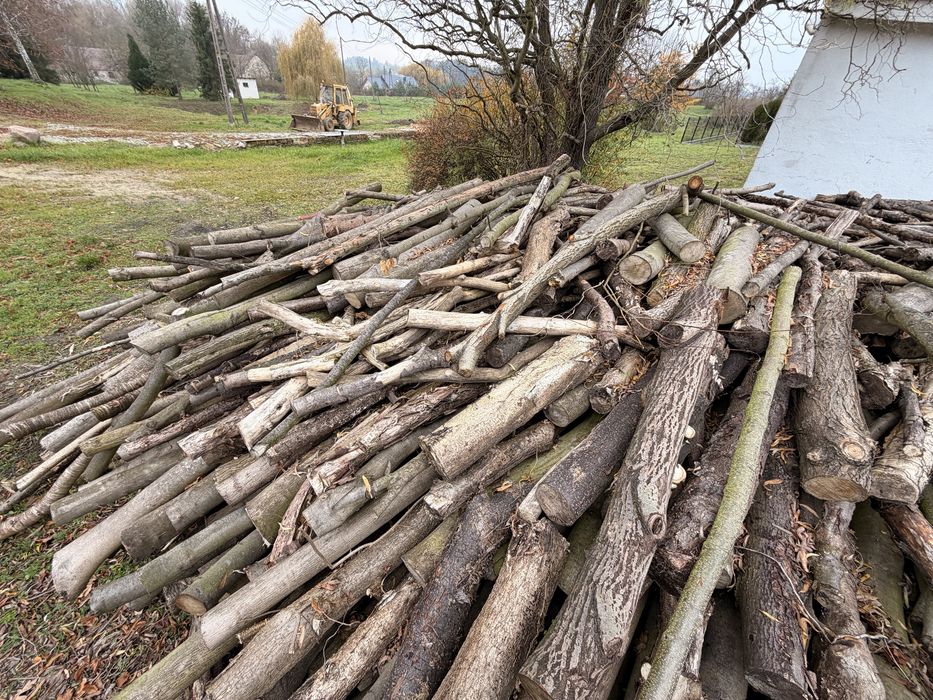 Drewno opałowe gałęziówka