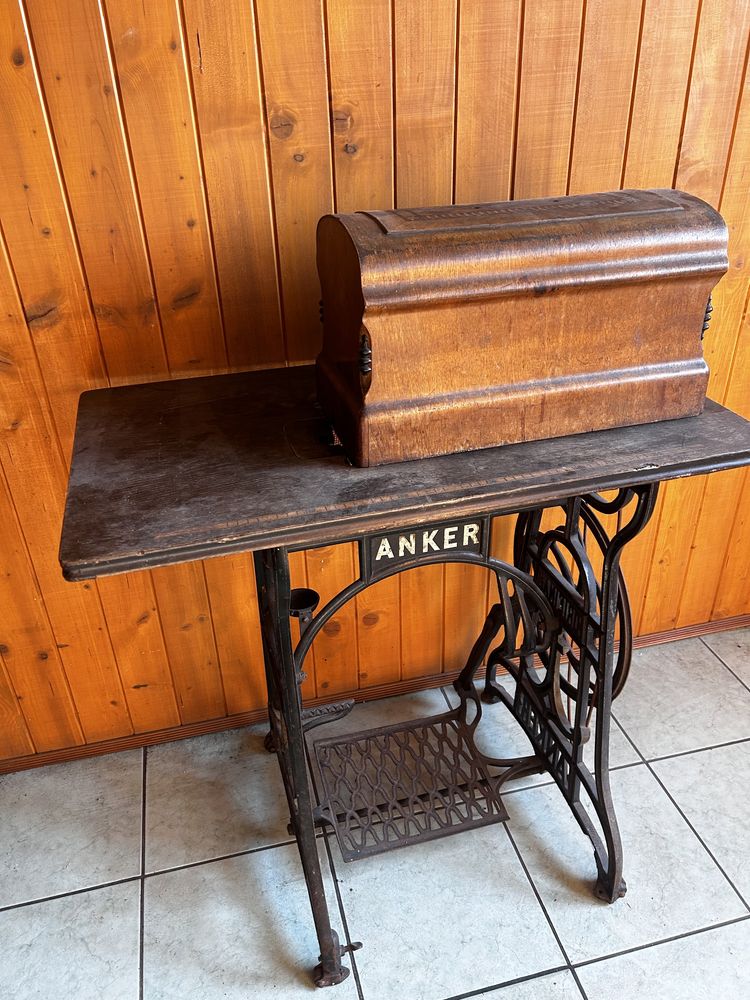 Maszyna do szycia Koch stolik Anker