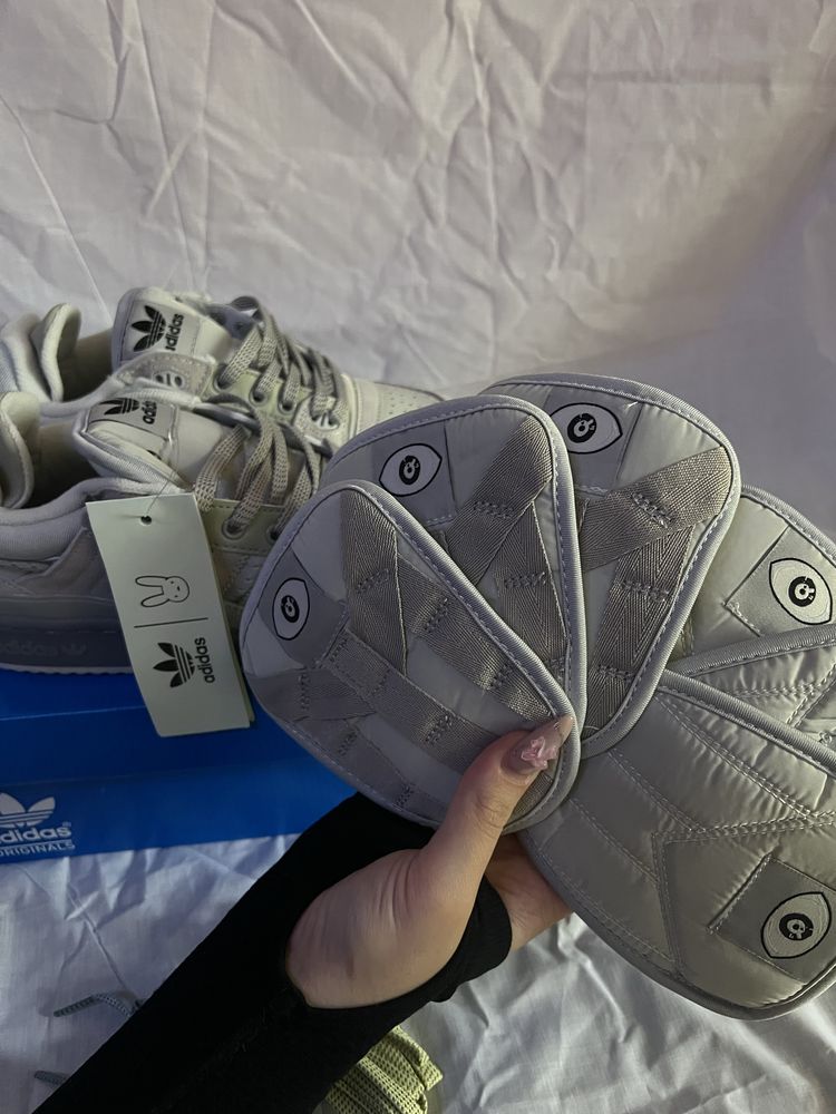 Adidas Forum x Bad Bunny Grey