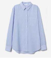 Трендовая хлопковая рубашка Оверсайз в полоску Primark/Англия/ p.XXXL