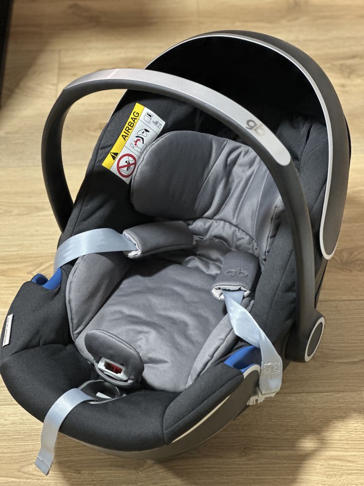 GB, Idan, Fotelik samochodowy, Silver fox Grey, 0-13 kg