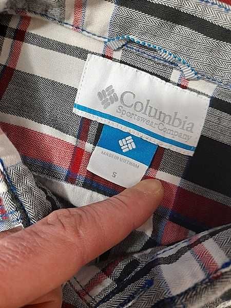 Columbia Bawełna Koszulka trekkingowa męska S