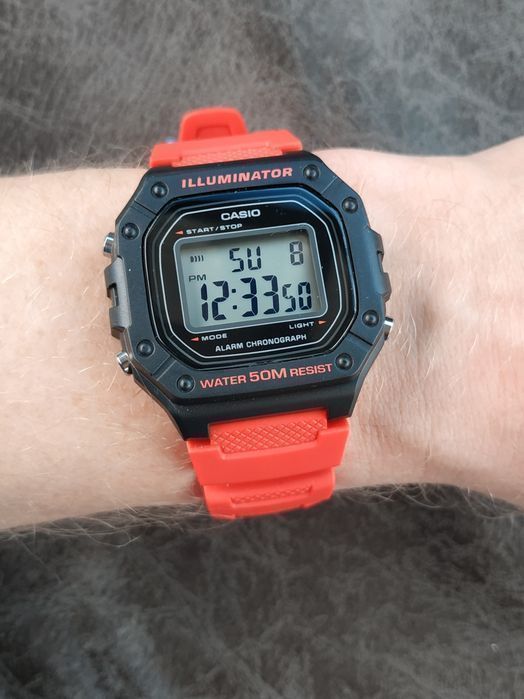 Годинник  Casio W-218H-4B Оригінал Гарантія Часы Касио