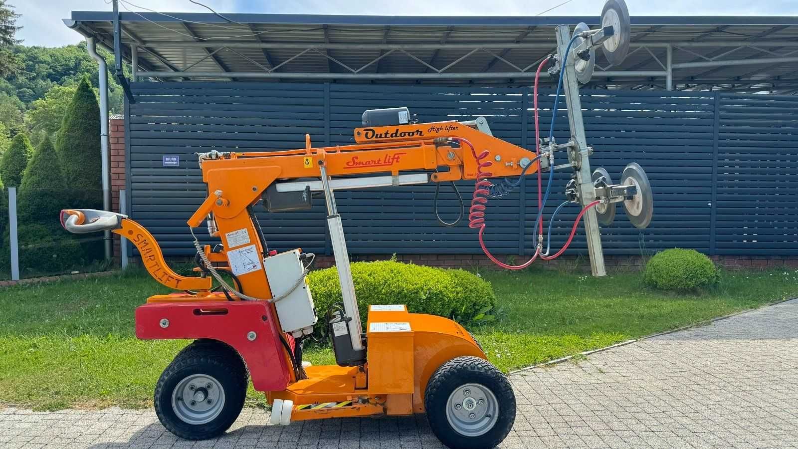 Podnośnik, manipulator do szkła, szyb, płyt Smartlift udźwig 380 pilot