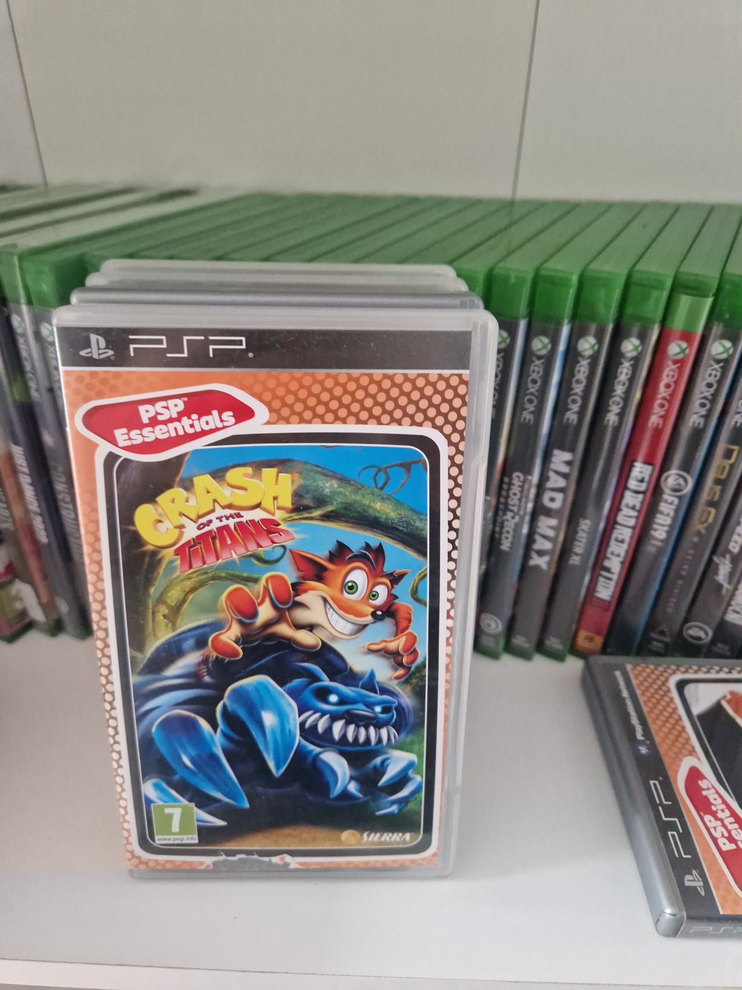 Crash of the titans psp PlayStation portable