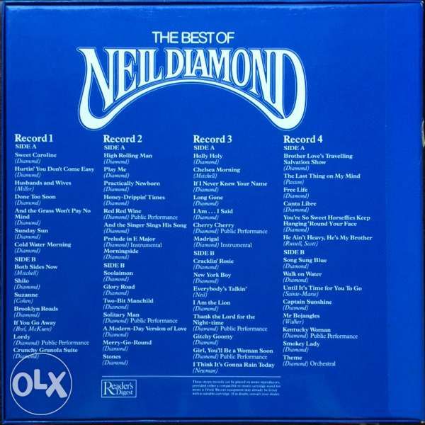 Discos Vinyl - 5 LP_Neil Diamond