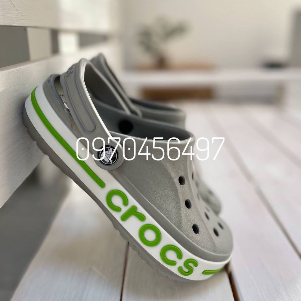 Жіночі Крокси Ніжно Блакитні Женские Crocs Bayaband Зручні 38 р