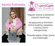 Korepetycje z chemii ONLINE - cała Polska