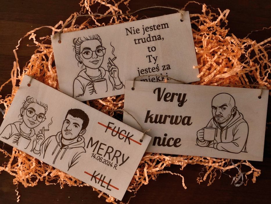 Tabliczki personalizowane