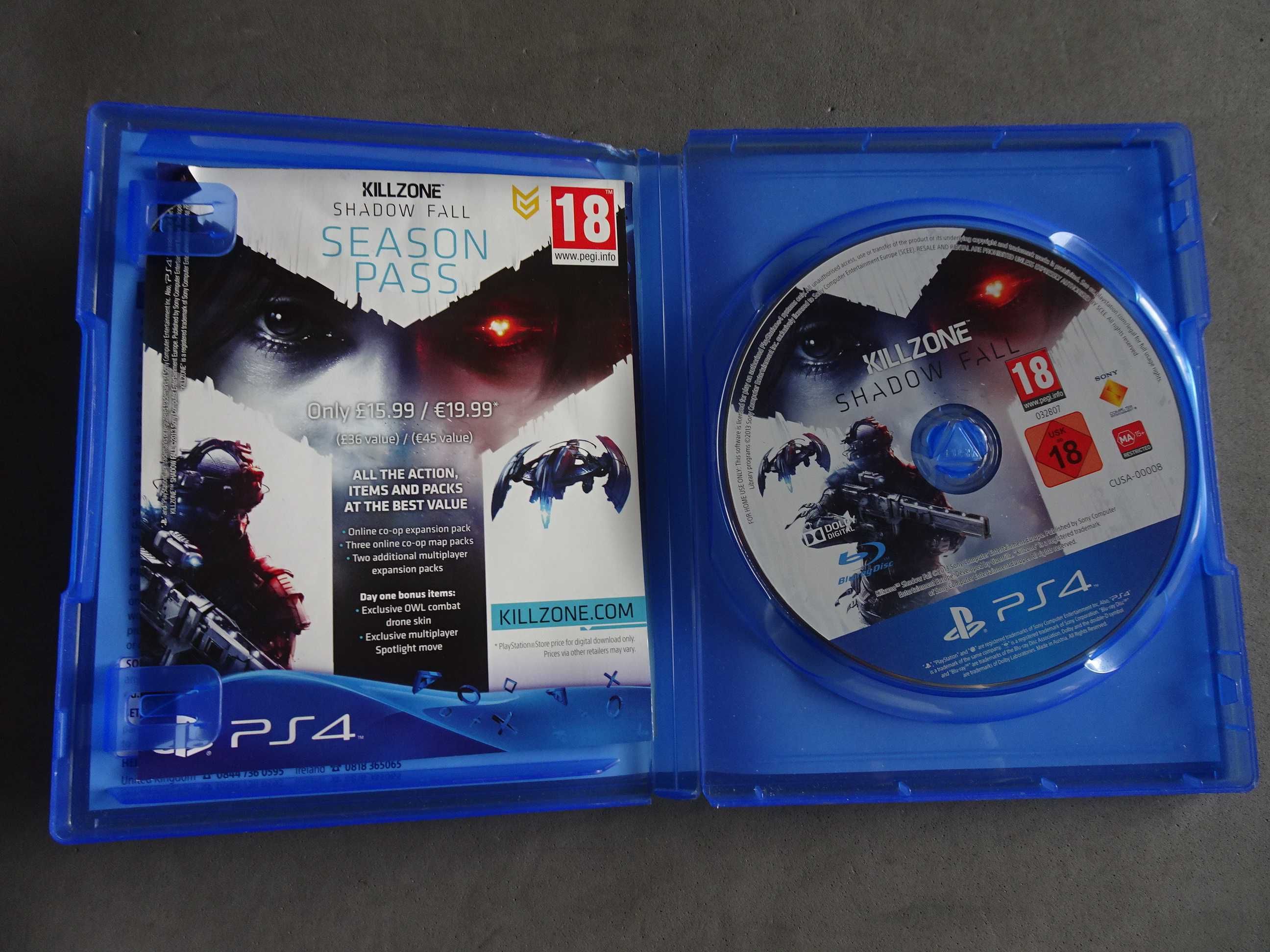 Jogo Playstation 4 PS4 Killzone Shadow Fall