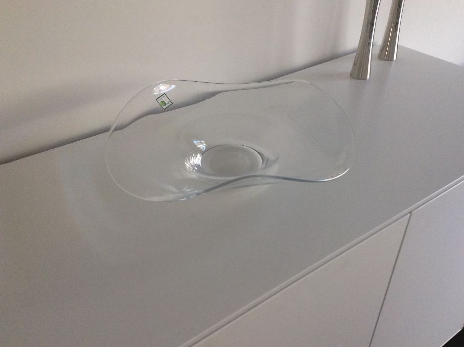 Centro de mesa artístico em vidro - Deposito Marinha Grande