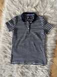 koszulka Tommy Hilfiger tshirt bluzka paski granatowa biała polo