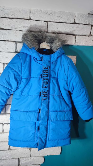 Зимовий пуховик для хлопчика 110-116