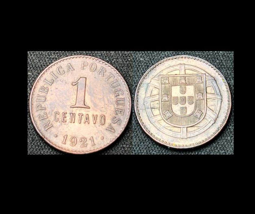 1 Centavo Bronze 1921