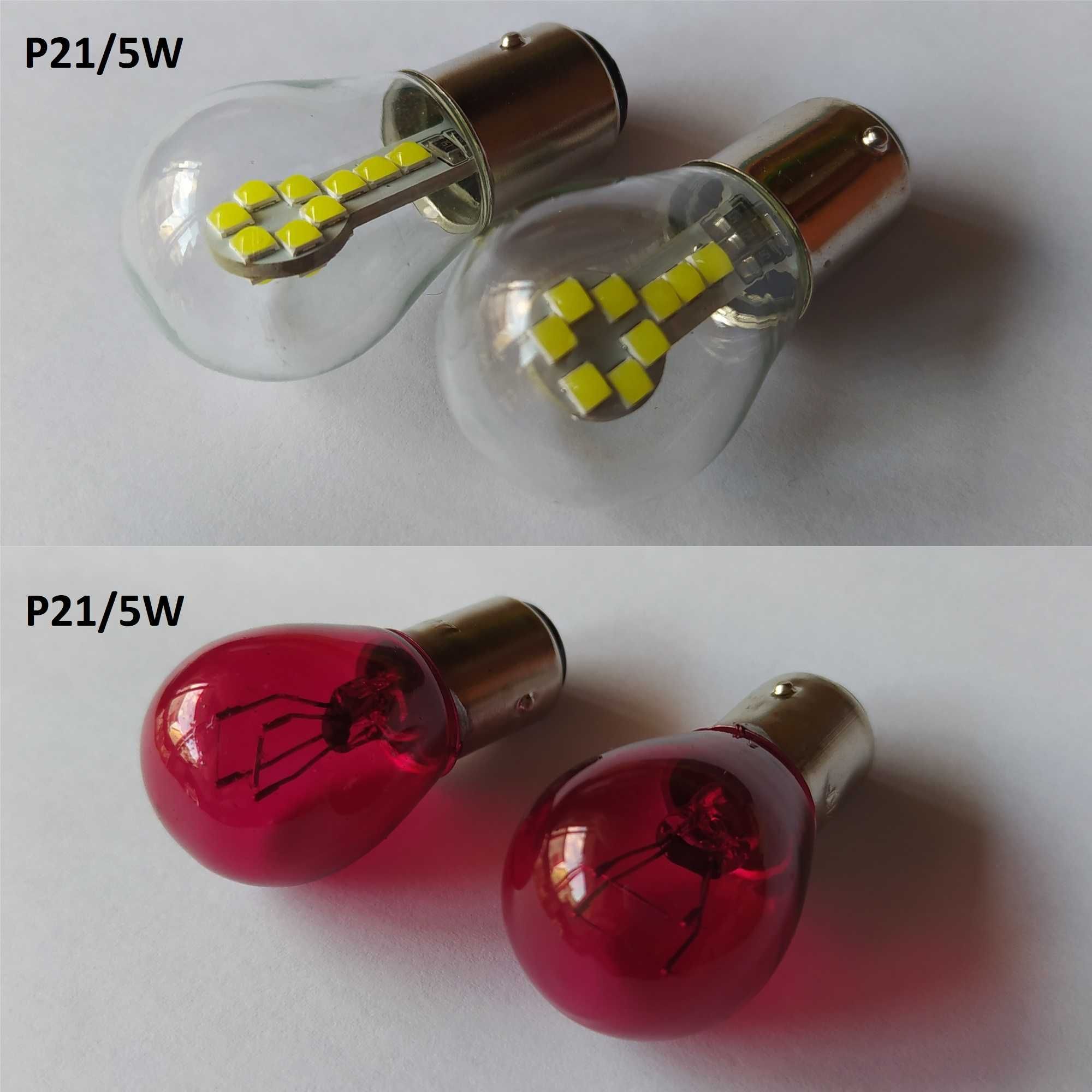 Lâmpadas LED W5W T10 T5 P21W C5W Canbus