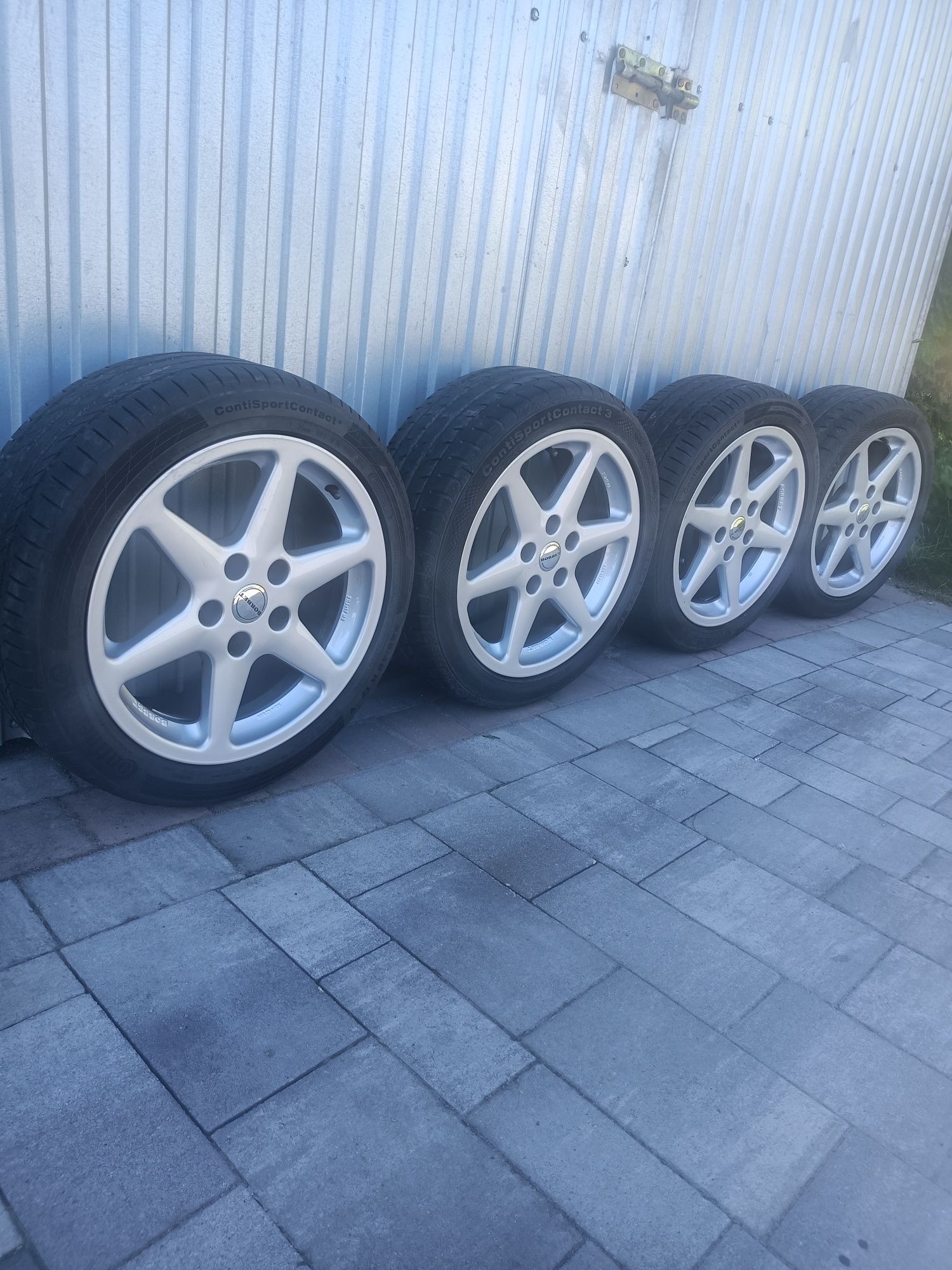 4 Alufelgi BORBETY 5x120. ET30. 7.5Jx17H2