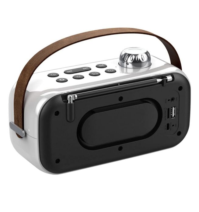 Bezprzewodowy głośnik z radiem dab bluetooth Veho MD-2 retro