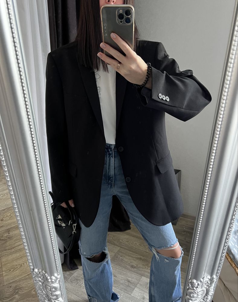 Жакет оверсайз класика в стилі ZARA