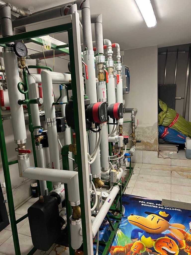 Węzeł cieplny kompaktowy Firmy Elektrotermex - typ ECWR-T-100/60/60