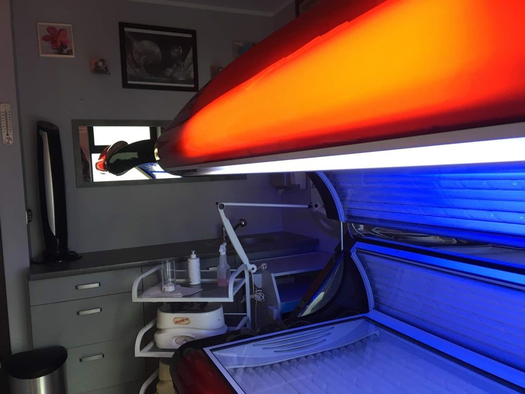 Solarium Ergoline łóżko opalające