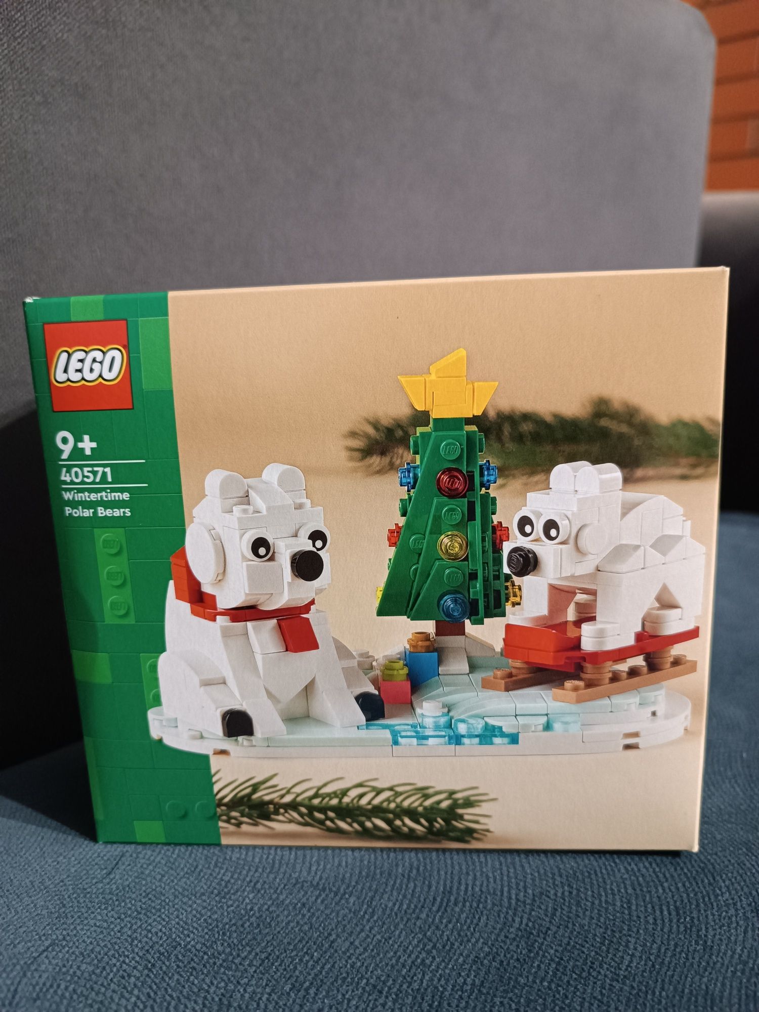 Klocki LEGO 40571 Zimowe niedźwiedzie polarne
