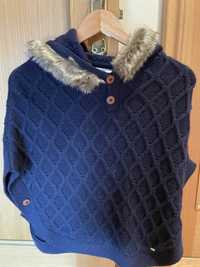 Poncho Tiffosi Azul Escuro