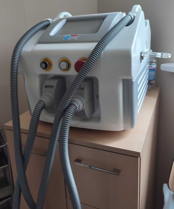 Laser kosmetyczny- E light, SHR, IPL+RF