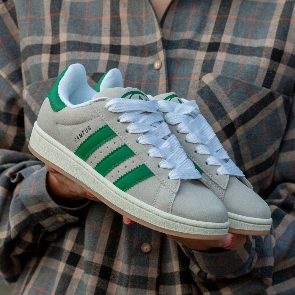 (БЕЗ ПЕРЕДОПЛАТИ) Adidas campus 00s Yellow/Grey/Brown/Green