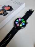 Smartwatch czarny okrągły