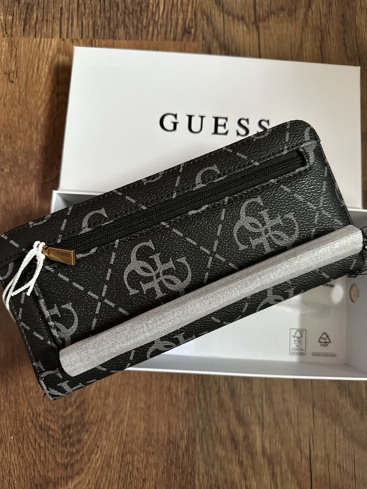 Guess portfel monogram nowy