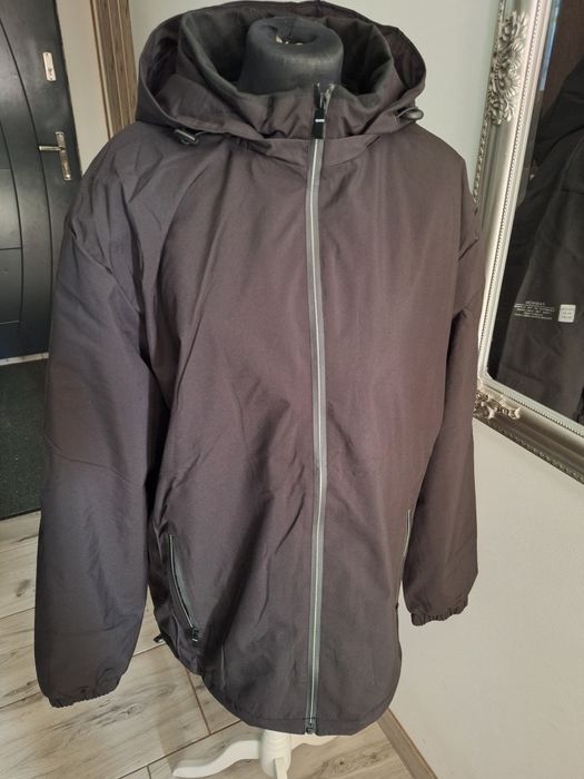 Męska kurtka ocieplana z kapturem XL