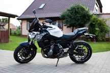 Kawasaki Z650 Blokada A2