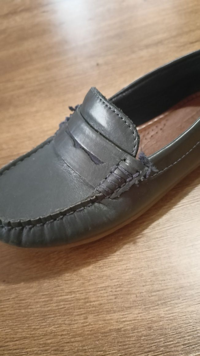 Mokasyny chłopięce ZARA 29 czarne/antracytowe