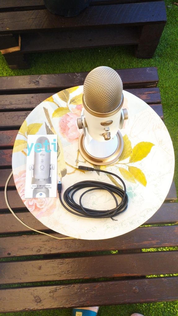 Mikrofon USB Blue Yeti NOWY pojemnościowy, odbiór osobisty Warszawa T