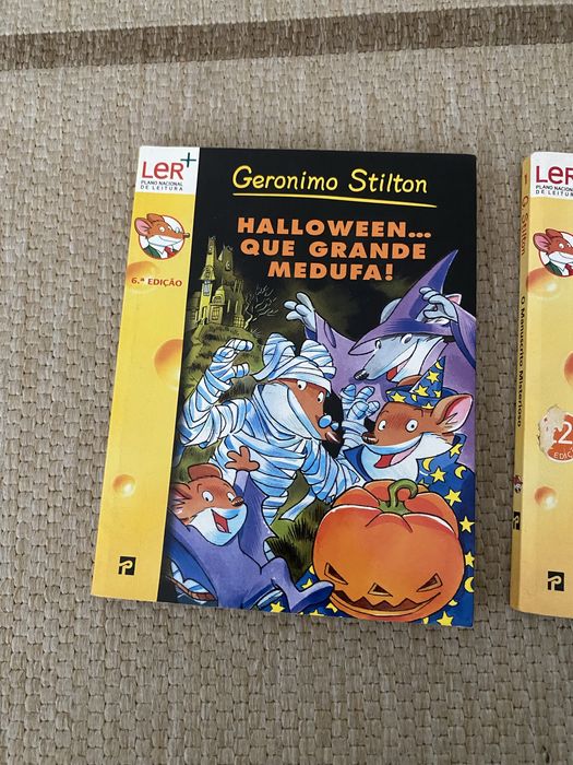 2 Livros Geronimo Stilton