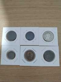 Várias moedas antigas