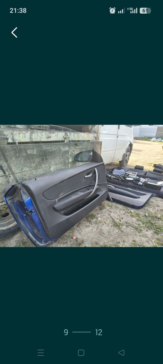 Bmw 118 d so peças