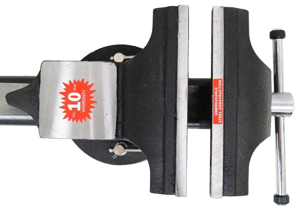 BASS POLSKA Imadło Ślusarskie 100mm Stalowe Obrotowe 4'' BP3251