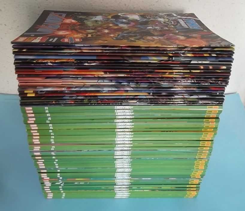 OS VINGADORES (Panini, 3ª série - 2019) - Col. completa Nº 1 a 57