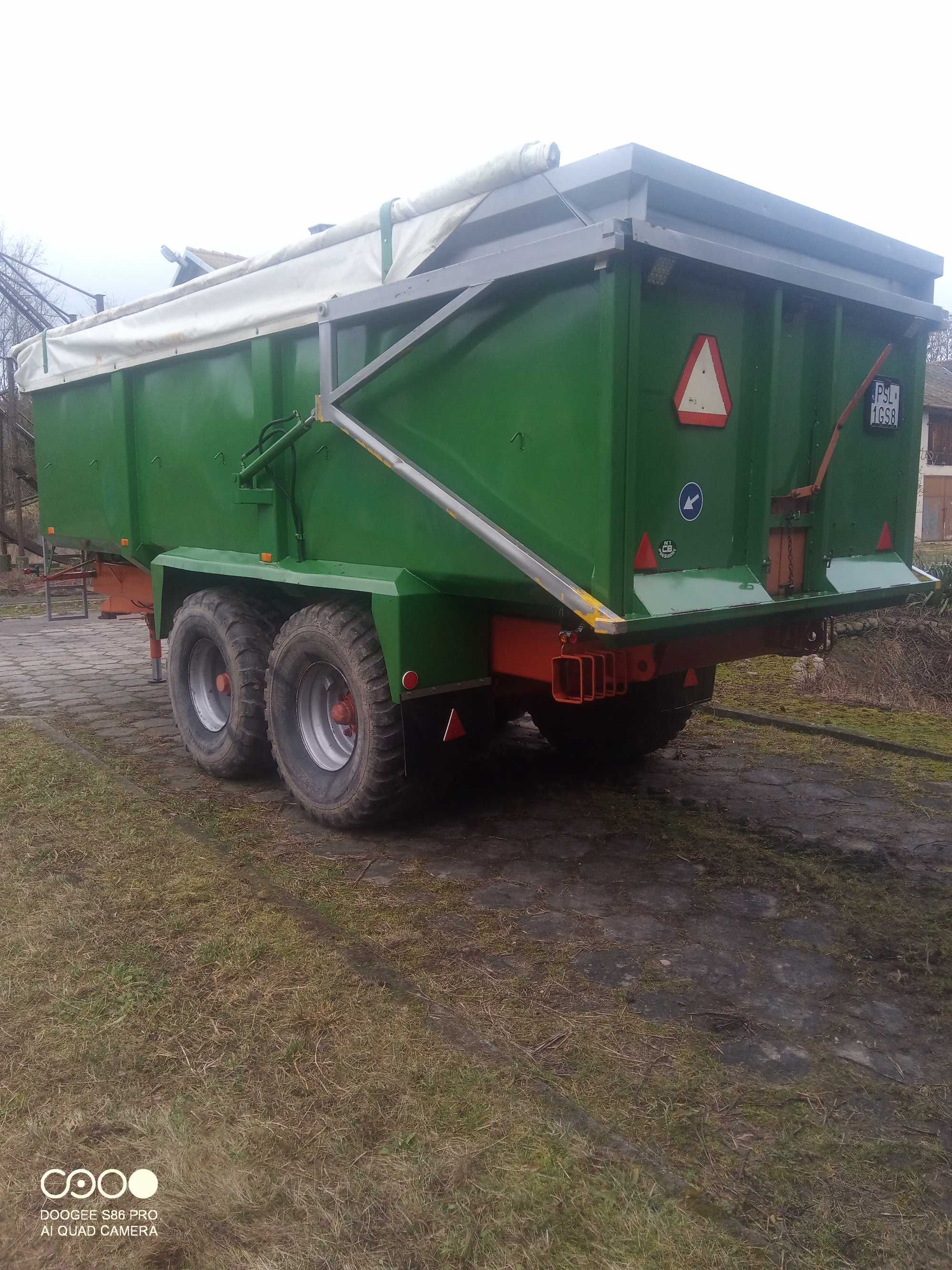 Przyczepa wywrotka tandem  skorupa 21 t Wielton, Pronar, Vaia