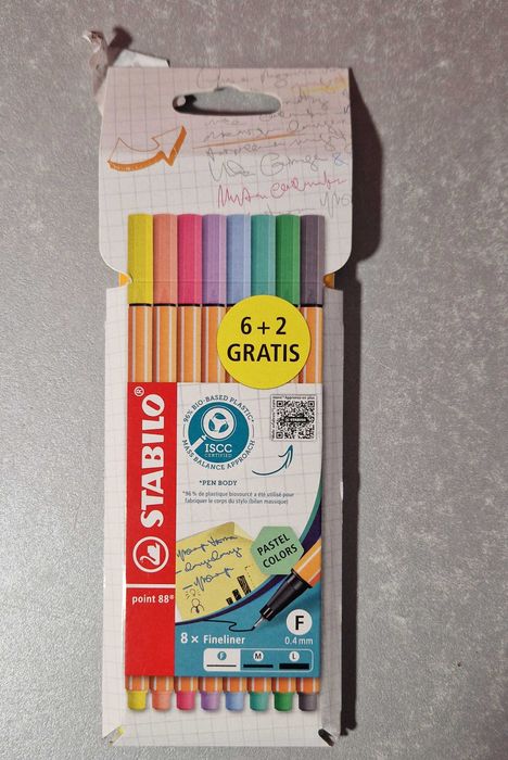 Cienkopisy szkolne STABILO